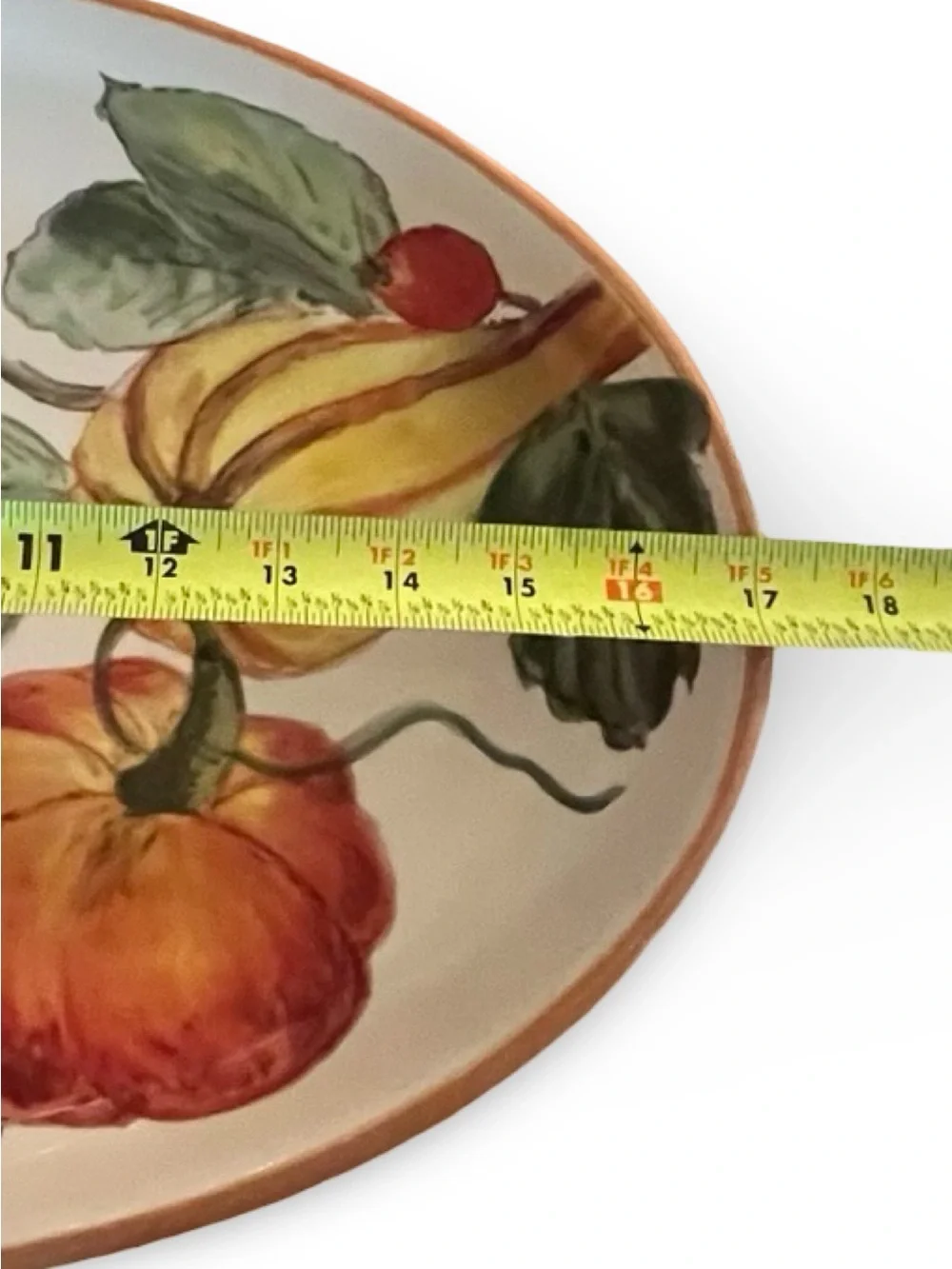 Italian ceramic Serving Platter Ceramica Mendichi Autumn Dinnerware